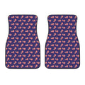 4th of July American Flag Pattern Print Front Car Floor Mats