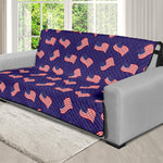 4th of July American Flag Pattern Print Futon Protector