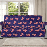 4th of July American Flag Pattern Print Oversized Sofa Protector