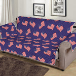 4th of July American Flag Pattern Print Sofa Protector