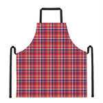 4th of July American Plaid Print Apron