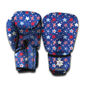 4th of July American Star Pattern Print Boxing Gloves