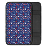 4th of July American Star Pattern Print Car Center Console Cover