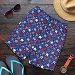 4th of July American Star Pattern Print Men's Shorts