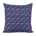 4th of July American Star Pattern Print Pillow Cover