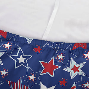 4th of July American Star Pattern Print Sofa Cover