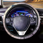 4th of July USA Denim Patchwork Print Car Steering Wheel Cover