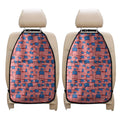 4th of July USA Flag Pattern Print Car Seat Organizers
