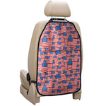 4th of July USA Flag Pattern Print Car Seat Organizers