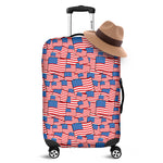 4th of July USA Flag Pattern Print Luggage Cover