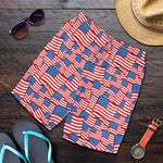 4th of July USA Flag Pattern Print Men's Shorts