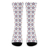 4th of July USA Star Pattern Print Crew Socks