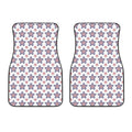 4th of July USA Star Pattern Print Front Car Floor Mats