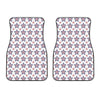 4th of July USA Star Pattern Print Front Car Floor Mats