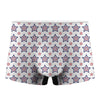 4th of July USA Star Pattern Print Men's Boxer Briefs