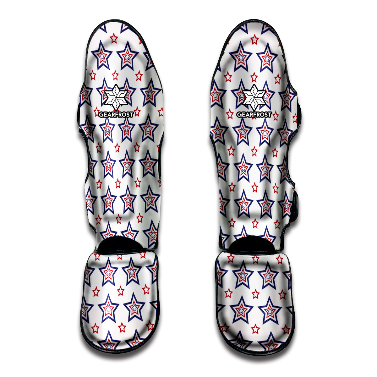4th of July USA Star Pattern Print Muay Thai Shin Guard