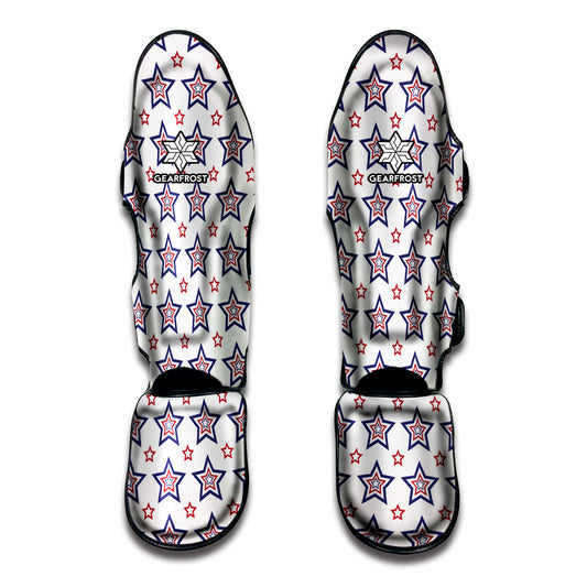 4th of July USA Star Pattern Print Muay Thai Shin Guard