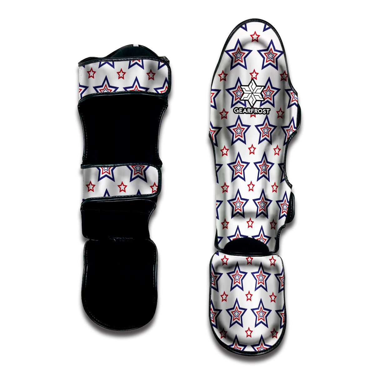 4th of July USA Star Pattern Print Muay Thai Shin Guard
