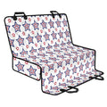 4th of July USA Star Pattern Print Pet Car Back Seat Cover