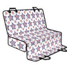 4th of July USA Star Pattern Print Pet Car Back Seat Cover