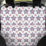 4th of July USA Star Pattern Print Pet Car Back Seat Cover