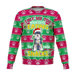 Schnauzer - They Know When You Have Snacks Christmas Sweatshirt