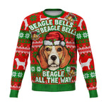 Beagle Bells Beagle All The Way Ugly Christmas Sweater