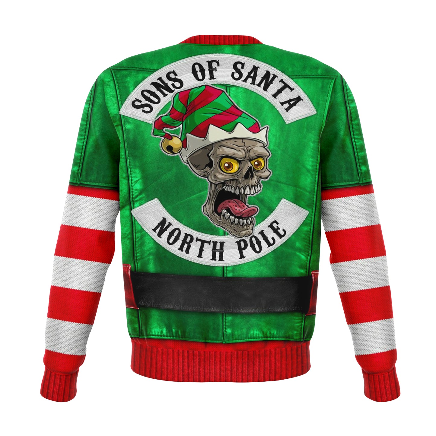 Sons Of Santa North Pole Elf Ugly Christmas Sweater