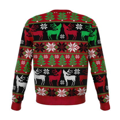 Epstein Didn't Kill Himself Christmas Crewneck Sweatshirt