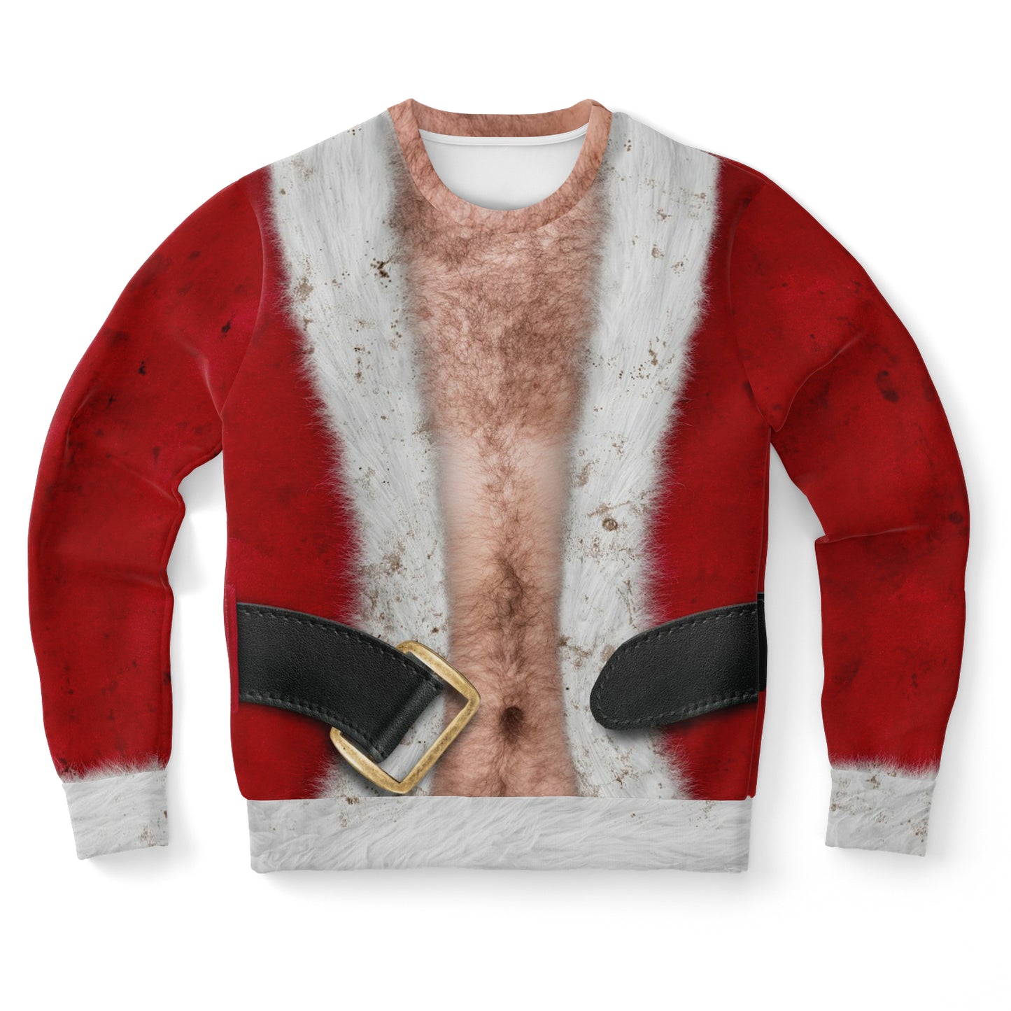 Bad Santa Caucasian Ugly Christmas Sweater