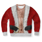 Bad Santa Caucasian Ugly Christmas Sweater
