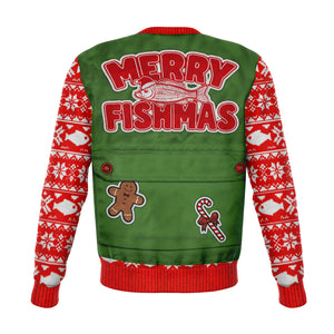 Merry Fishmas Ugly Christmas Sweater