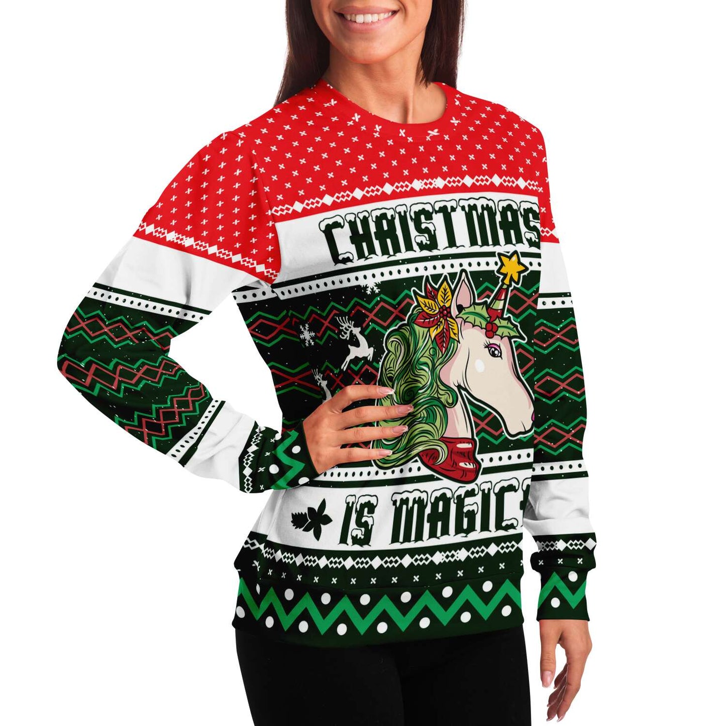 Christmas Is Magical Ugly Christmas Sweater