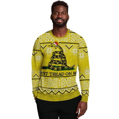 Don't Tread On Me Ugly Christmas Sweater