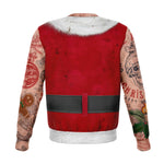 Sleeveless Bad Santa Caucasian Ugly Christmas Sweater