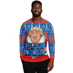 Epstein Didn't Kill Himself Trump Ugly Christmas Sweater