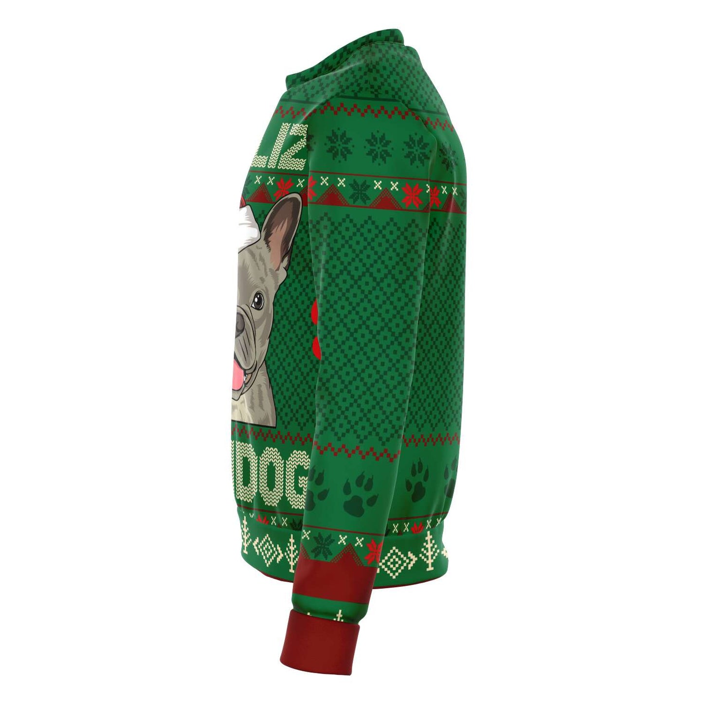 French Bulldog Feliz Navidog Ugly Christmas Sweater