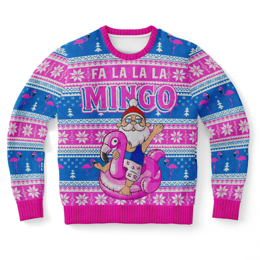 Fa La La La Mingo Ugly Christmas Sweater