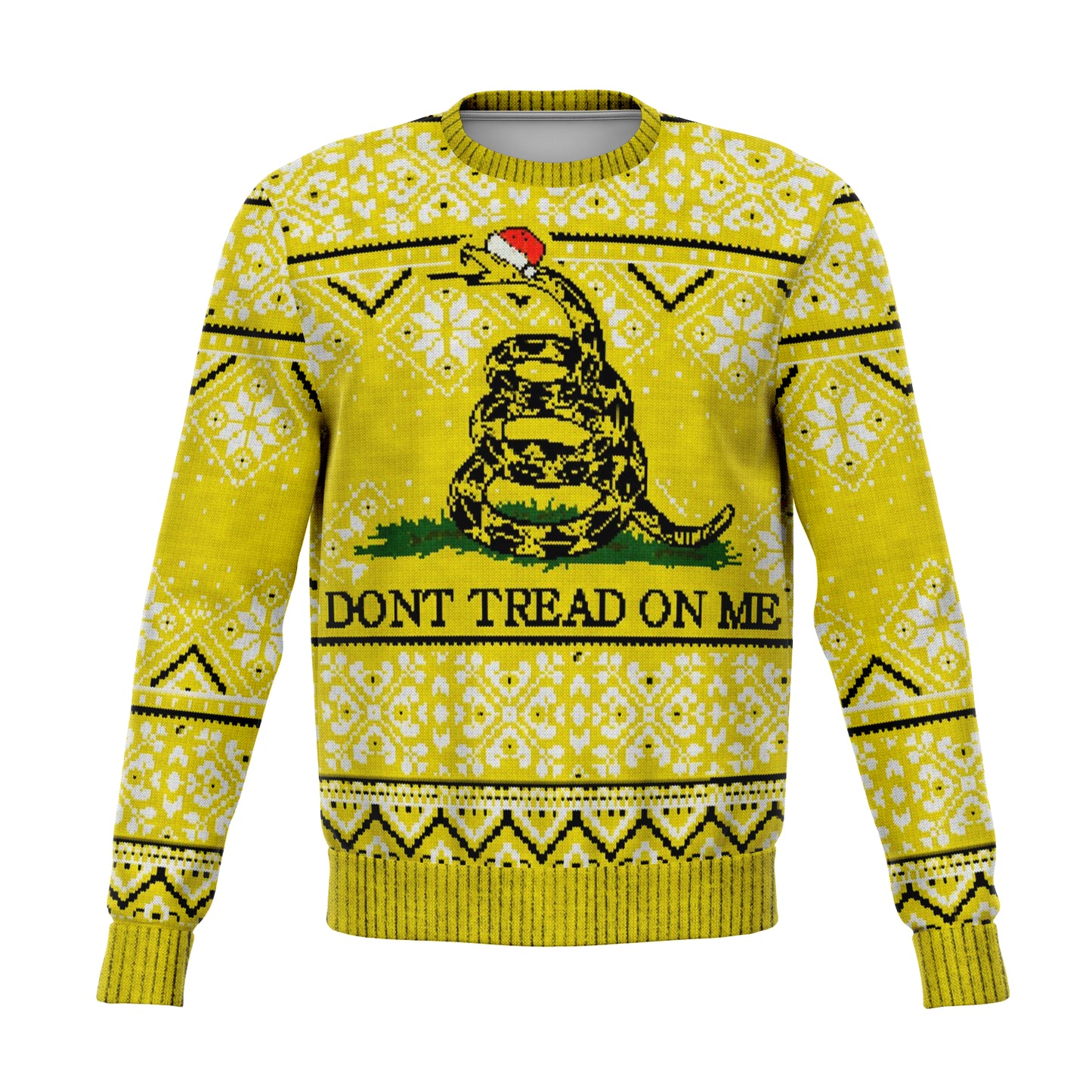 Don't Tread On Me Ugly Christmas Sweater