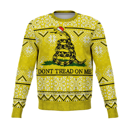 Don't Tread On Me Ugly Christmas Sweater