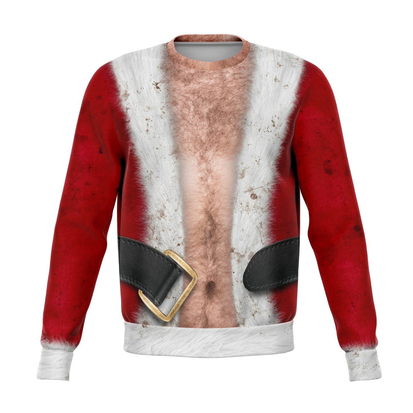 Bad Santa Caucasian Ugly Christmas Sweater