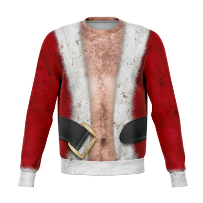 Bad Santa Caucasian Ugly Christmas Sweater