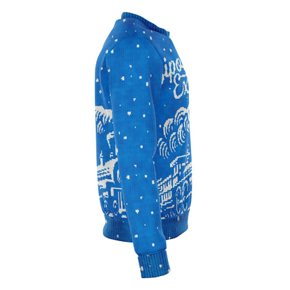 Bipolar Express Ugly Christmas Sweater