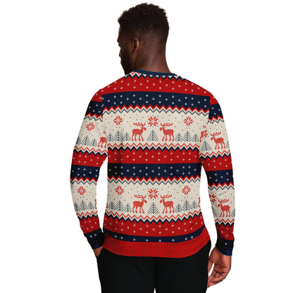 Woman Yells At Cat Part 1 Ugly Christmas Sweater