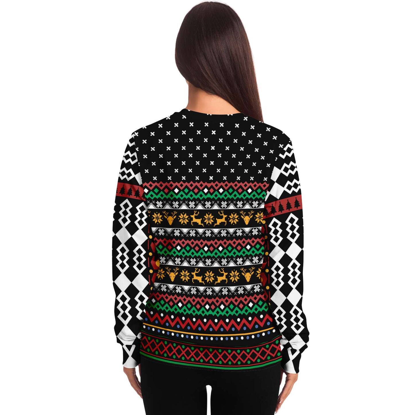Naughty Or Nice Santa Bouncer Ugly Christmas Sweater