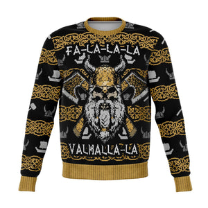 Fa La La La Valhalla La Christmas Crewneck Sweatshirt