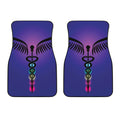 7 Chakras Caduceus Print Front Car Floor Mats