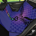 7 Chakras Caduceus Print Pet Car Back Seat Cover