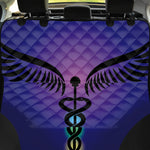 7 Chakras Caduceus Print Pet Car Back Seat Cover