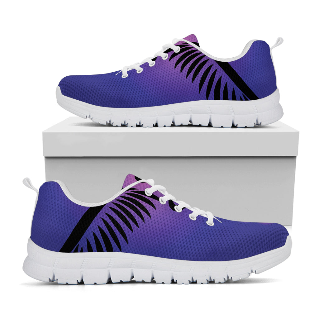 7 Chakras Caduceus Print White Sneakers